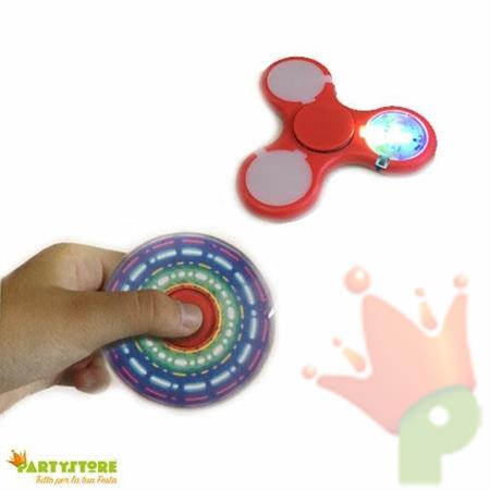 SPINNER CON LED ROSSO
