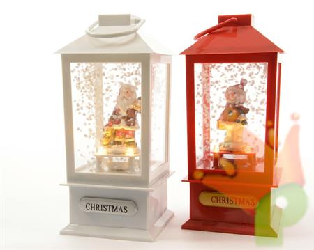 LANTERNA A BATTERIA 25CM CON LED LUCE CALDA 103