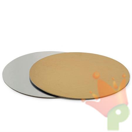 SOTTOTORTA ACCOPPIATO ORO/ARGENTO D. 38CM