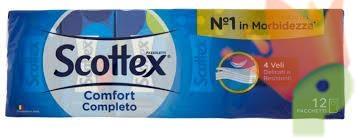 FAZZOLETTI SCOTTEX 12 PZ 4 VELI