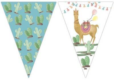 FESTONE BANDIERINE LAMA 2,3MT