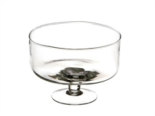 COPPA VETRO H. 14CM D. 19CM