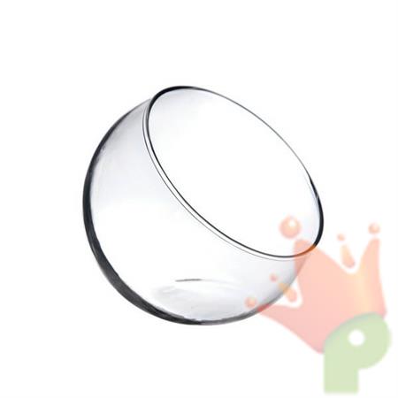 SFERA TAGLIATA VETRO D. 10CM H. 9CM