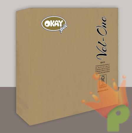 TOVAGLIOLI VEL-ONE 40X40 F.P. ORO 60PZ