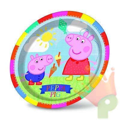 PIATTO 23CM PEPPA PIG 8PZ