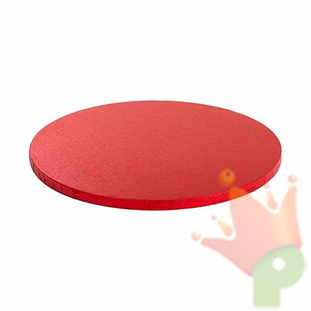 SOTTOTORTA TONDO ROSSO D.30XH.1,2CM