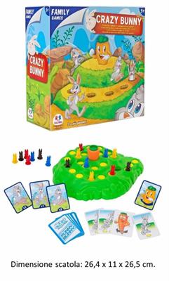FAMILY GAMES GIOCO CONIGLI ACCHIAPPA CAROTA