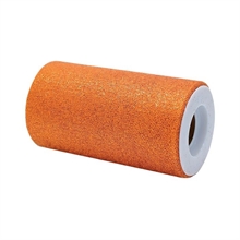 ROTOLO TULLE 12,5X25MT ARANCIO GLITTER