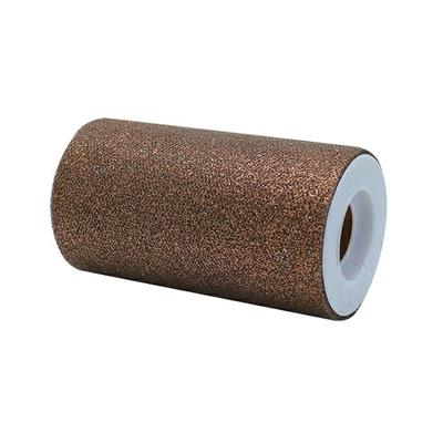 ROTOLO TULLE 12,5X25MT RAME GLITTER