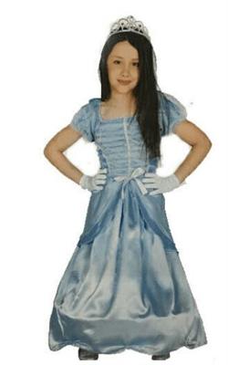 COSTUME PRINCIPESSA BAMBINA 5-6 ANNI