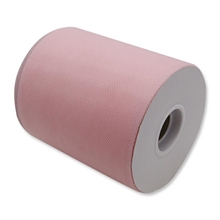 ROTOLO TULLE 12,5X100MT ROSA CHIARO