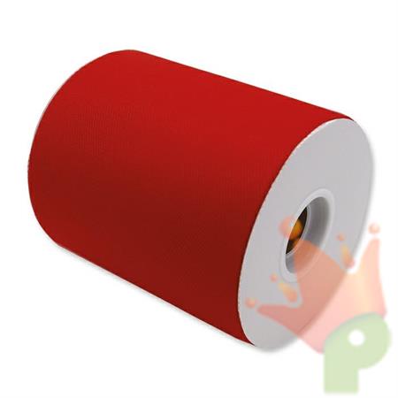 ROTOLO TULLE 12,5X100MT ROSSO