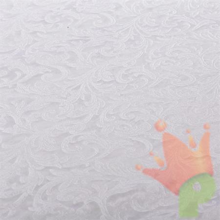 TOVAGLIA DAMASCATA 140X240CM BIANCA