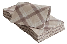 TOVAGLIA IMPERMEABILE 100X100 GOFFRATA SCOZZESE CORDA 25PZ