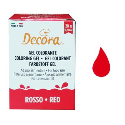 GEL COLORANTE DECORA ROSSO 28GR