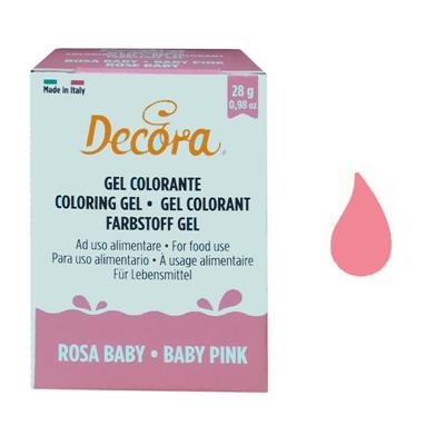 GEL COLORANTE DECORA ROSA 28GR