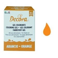 GEL COLORANTE DECORA ARANCIO 28GR