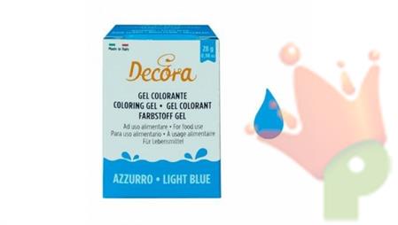 GEL COLORANTE DECORA AZZURRO 28GR
