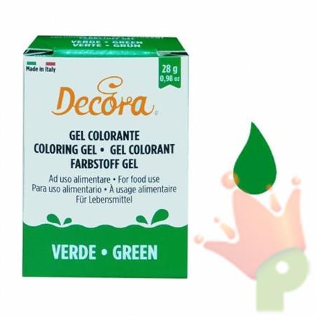 GEL COLORANTE DECORA VERDE FOGLIA 28GR