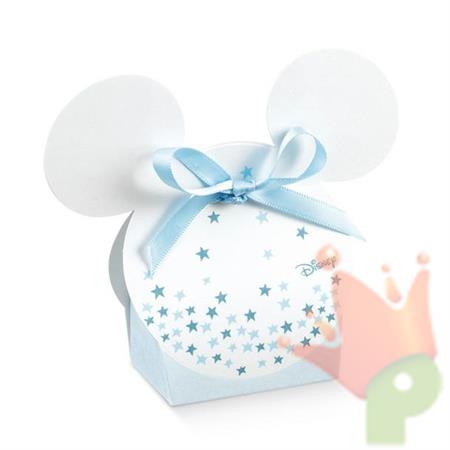 SCATOLINA MICKEY 55X40X105 MM STARS 10PZ