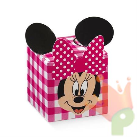SCATOLINA 50X50X50 MM MINNIE 10PZ