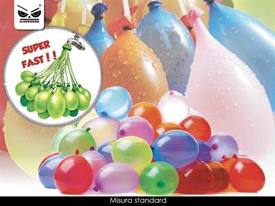 37 PALLONCINI BOMBE D'ACQUA CON FILLER RIEMPI IN 60 SECONDI
