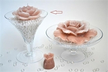 CANDELA ROSA TENERA CIPRIA H.5 D.12 CM