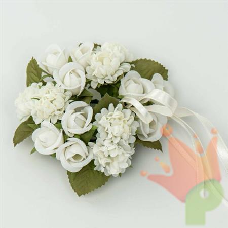 GIROCANDELA ROSE BIANCHE