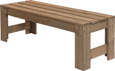 PANCA IN LEGNO 140X45X45CM