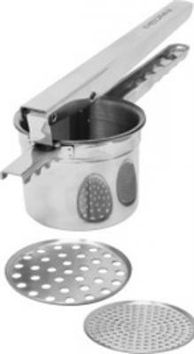 SCHIACCIAPATATE/PASSATELLI IN ACCIAIO + 2 DISCHI