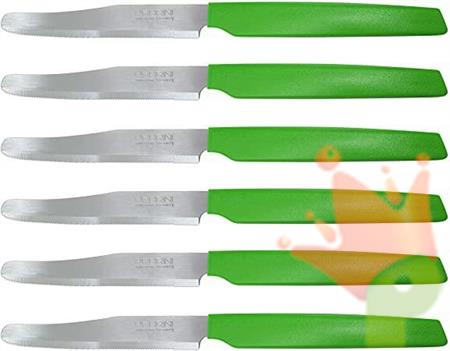 COLTELLI DA TAVOLA VERDE 6PZ