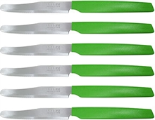 COLTELLI DA TAVOLA VERDE 6PZ