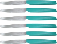 COLTELLI DA TAVOLA AZZURRO 6PZ