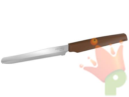 COLTELLI DA TAVOLA MARRONE 6PZ