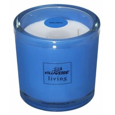 CANDELA PROFUMATA 3 STOPPINI IN VETRO D. 12 WELNESS