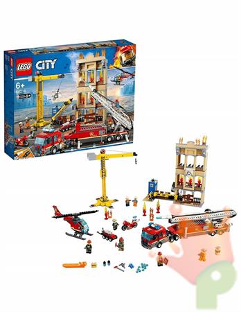 SET COSTRUZIONI MISSIONE ANTINCENDIO IN CITTA' LEGO CITY
