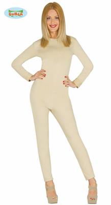 COSTUME TUTA SPANDEX COLOR CARNE TG. M