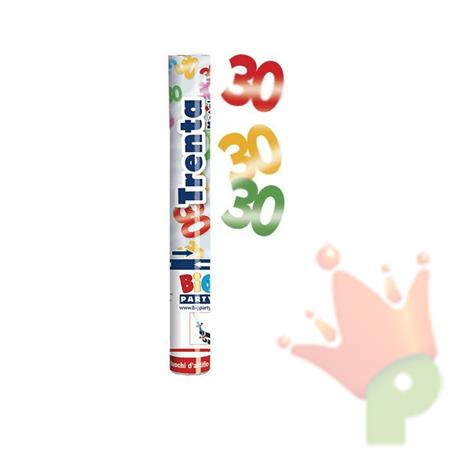 SPARACORIANDOLI 30CM NUMERO 30 METAL