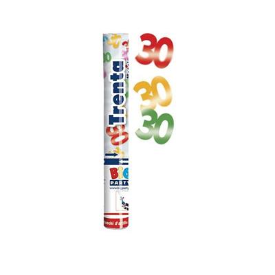 SPARACORIANDOLI 30CM NUMERO 30 METAL