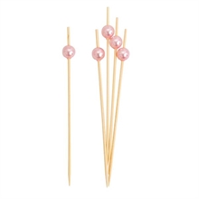 PICKS 12CM ROSA PERLATO 25PZ