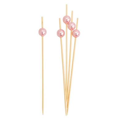 PICKS 12CM ROSA PERLATO 25PZ