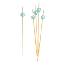 PICKS 12CM PERLE AZZURRE 25PZ