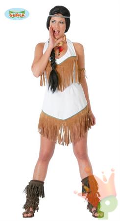 COSTUME INDIANA ADULTA TAGLIA  L