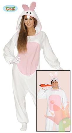COSTUME CONIGLIO BIANCO ADULTO TAGLIA M