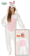 COSTUME CONIGLIO BIANCO ADULTO TAGLIA M