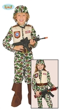 COSTUME FORZE SPECIALI BAMBINO 7-9 ANNI