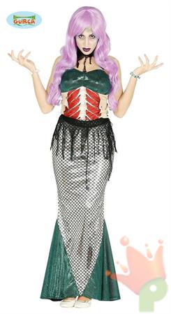 COSTUME SIRENA ZOMBIE TG. L