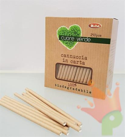 CANNUCCE CARTA KRAFT 21CM 250PZ