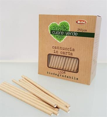 CANNUCCE CARTA KRAFT 21CM 250PZ