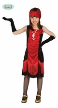 COSTUME CHARLESTON TG. 7-9 ANNI